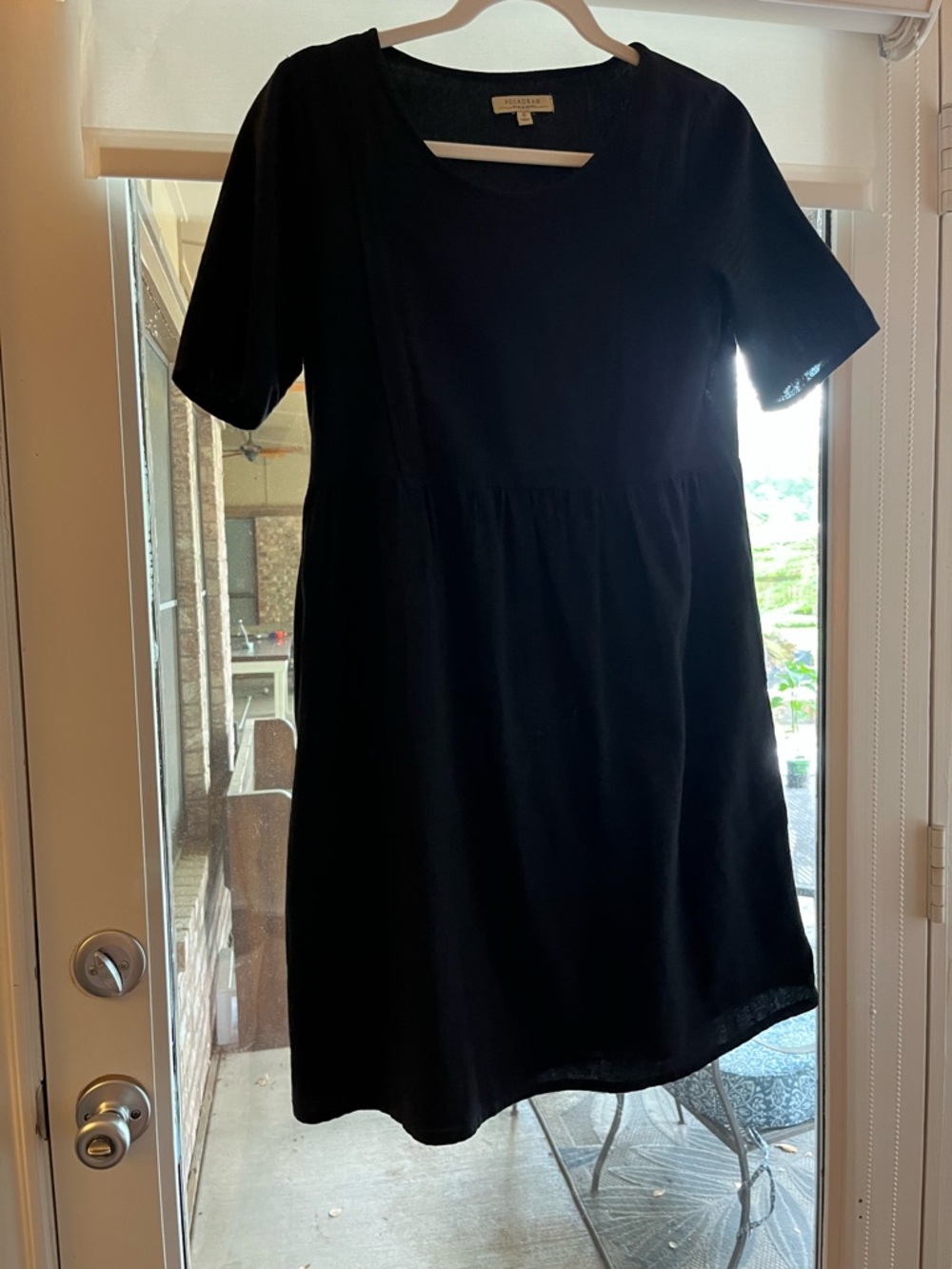 Roolee Nursing MOM Black Short Sleeve Mini Dress